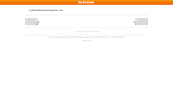 Desktop Screenshot of crystalwatersswimmingpools.com